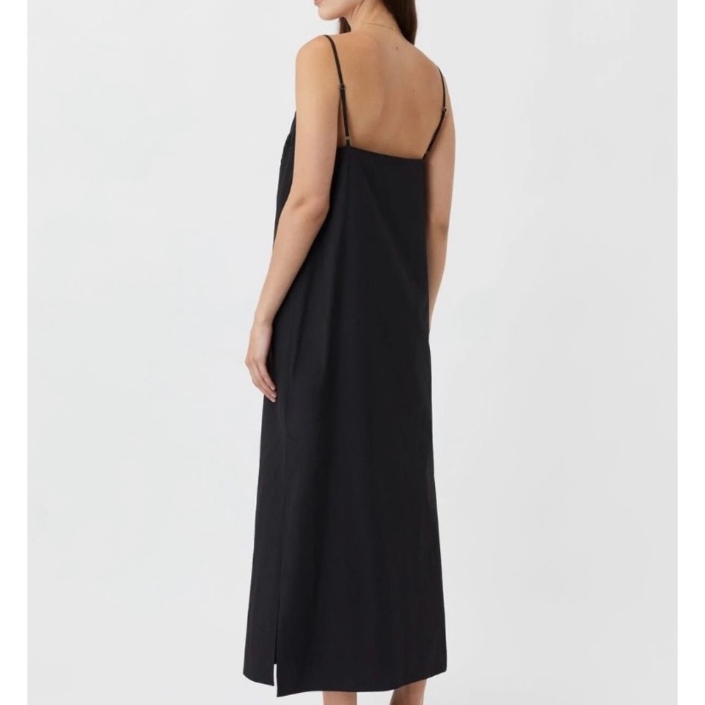 NWOT - Camilla & Marc Black Lace Detail Sable Midi Dress - Picture 4 of 7
